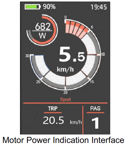 KeyDisp KD718 Intelligent Colored LCD for Ebike - Fig8