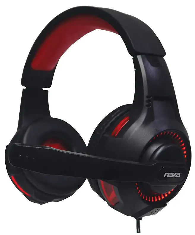 Naxa Electronics Naxa NG-1002 Sound-GLO Surround Sound Wired Stereo Professional Gaming Headset