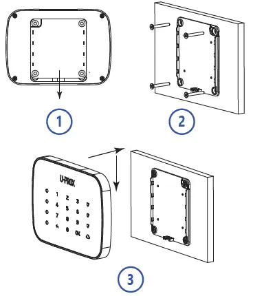 U-PROX-Keypad-G4-Wireless-Keypad-FIG 8
