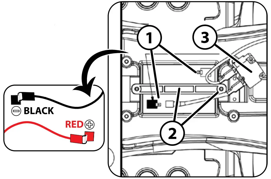 HUFFY H-ERO-Quad Battery Ride On - screws