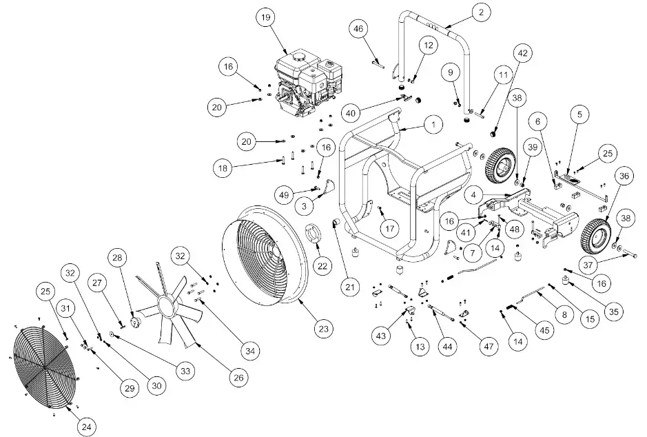 VENTILATOR V20GX Super Vac Ventilation Fans - 2