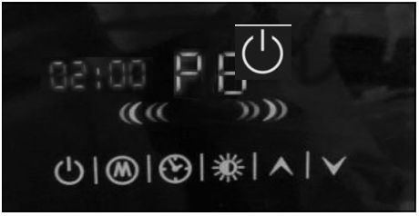 Clarke Devil 350C Ceramic Heater - SHUTDOWN TIMER1