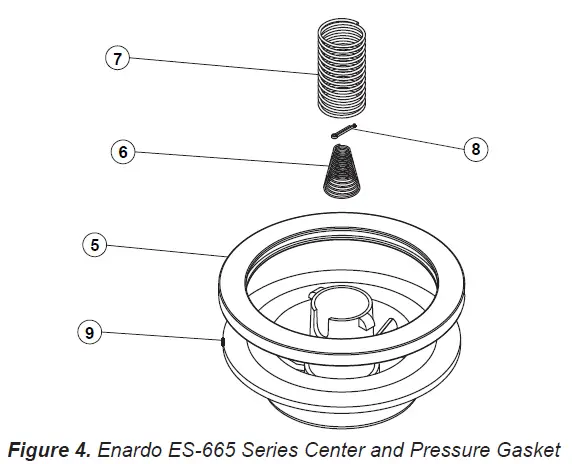 EMERSON Enardo ES-665 Series Spring-Loaded Thief Hatch 10