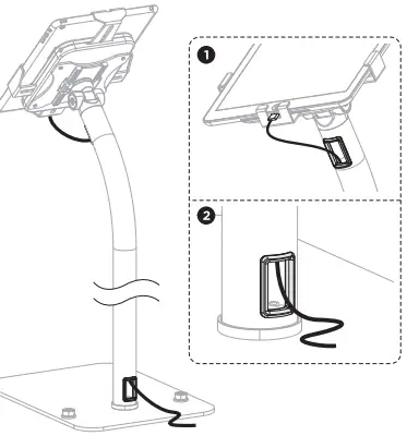 Neomounts FL15-625WH1 Tablet Stand-fig10
