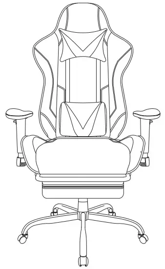 KCREAM 8522 Gaming Chair -