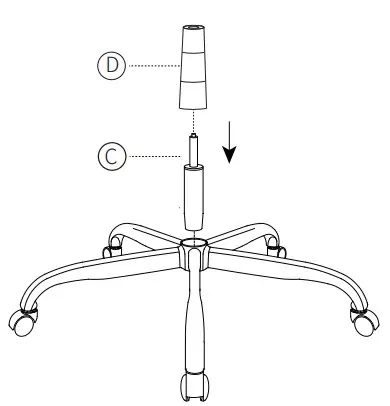 KCREAM 8522 Gaming Chair - STEP 2