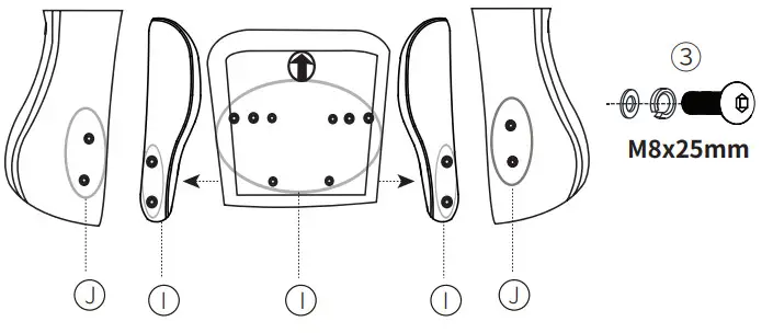 KCREAM 8522 Gaming Chair - STEP 3