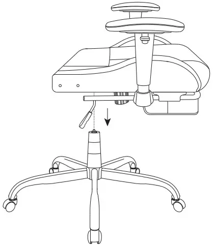 KCREAM 8522 Gaming Chair - STEP 6