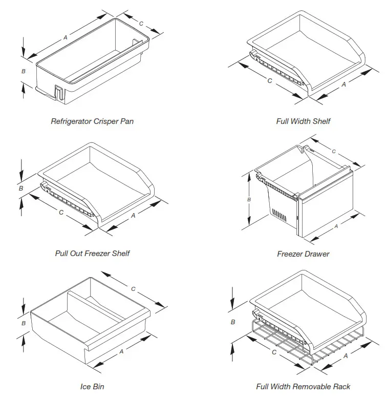 Whirlpool 480184 69 Inches Counter Depth French Door Refrigerator - Fig9