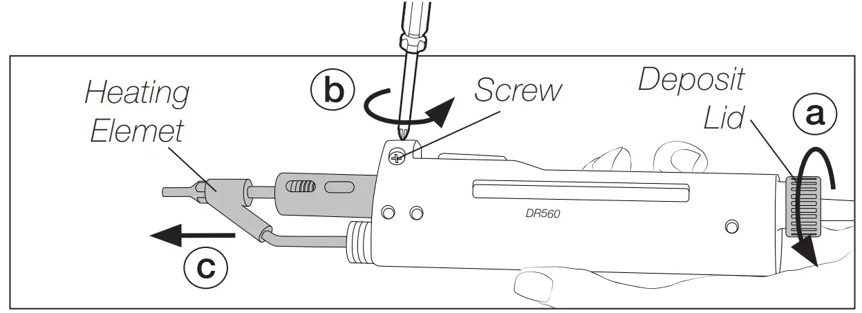 JBC DR560 Heating Element fig 5