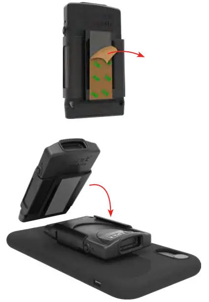 Socket Mobile Durascan 800 Series Ultimate Barcode Scanner-Peel and stick