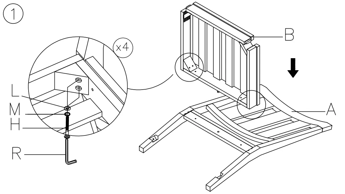 ASHLEY P801-601 Furniture Pair Of Side Chair with Cushion Installation Instruction