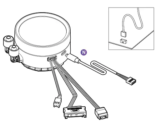 NZXT Kraken X53 RGB 240mm AIO Liquid Cooler With Aer RGB Fans - fig19