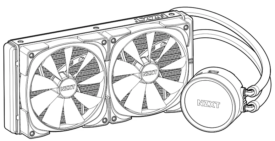 NZXT Kraken X53 RGB 240mm AIO Liquid Cooler With Aer RGB Fans