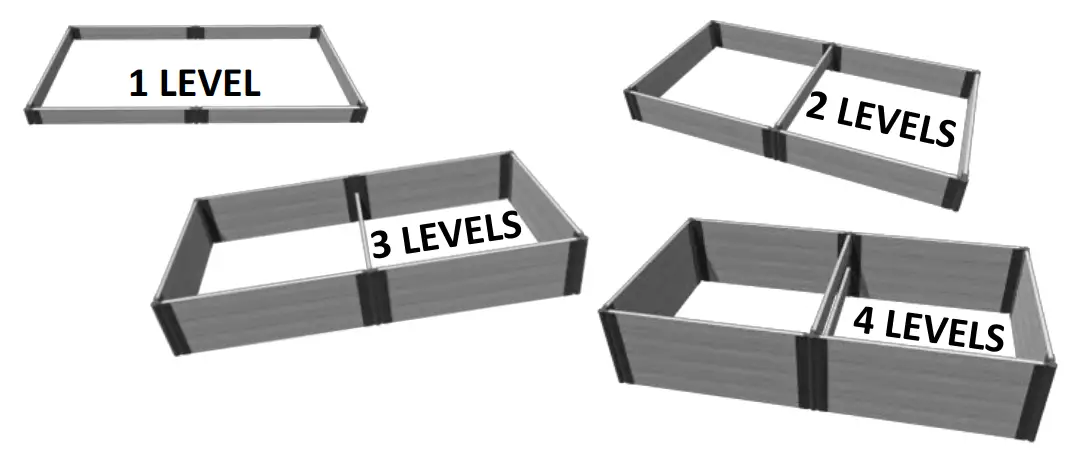 frame it all 4X8 Feet Raised Garden Bed - fig 1