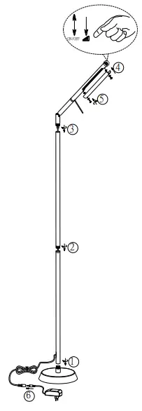 TRIO 420490107 Filigran Light - Fig