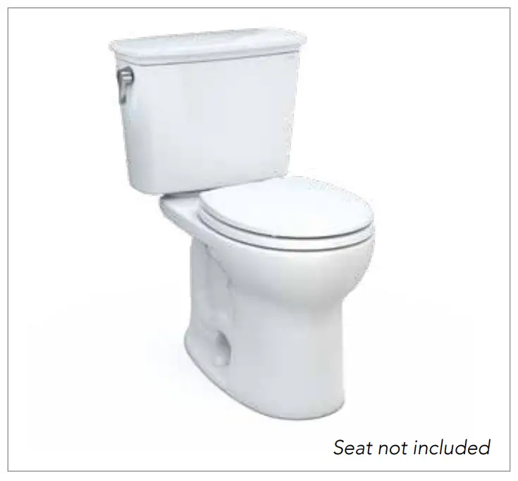 TOTO CST785CEF Drake Transitional Two-Piece Toilet