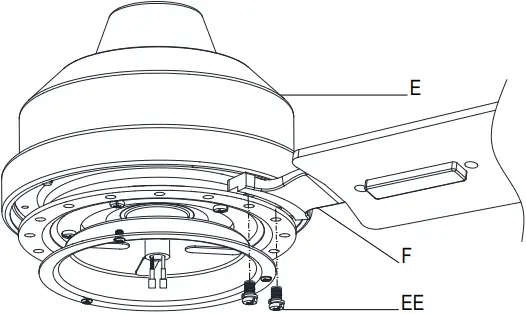 52106 Makenna - Attaching the Fan Blades 2