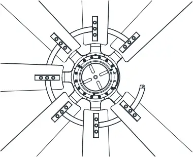 52106 Makenna - Attaching the Fan Blades 4