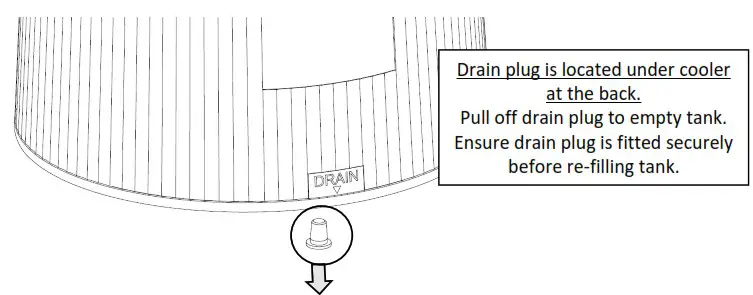 BONAIRE Durango Evaporative Air Cooler - Product Specifications 2
