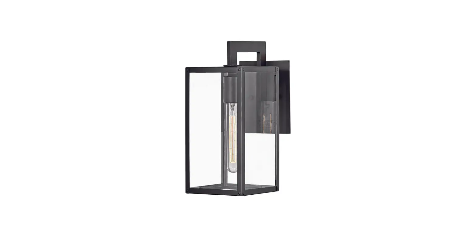 Hinkley 2590 Black Outdoor Wall Lantern Instructions