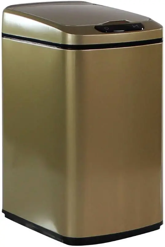 HANOVER-HTRASH12L-2-12L-Gold-Stainless-Steel-Trash-Can-product