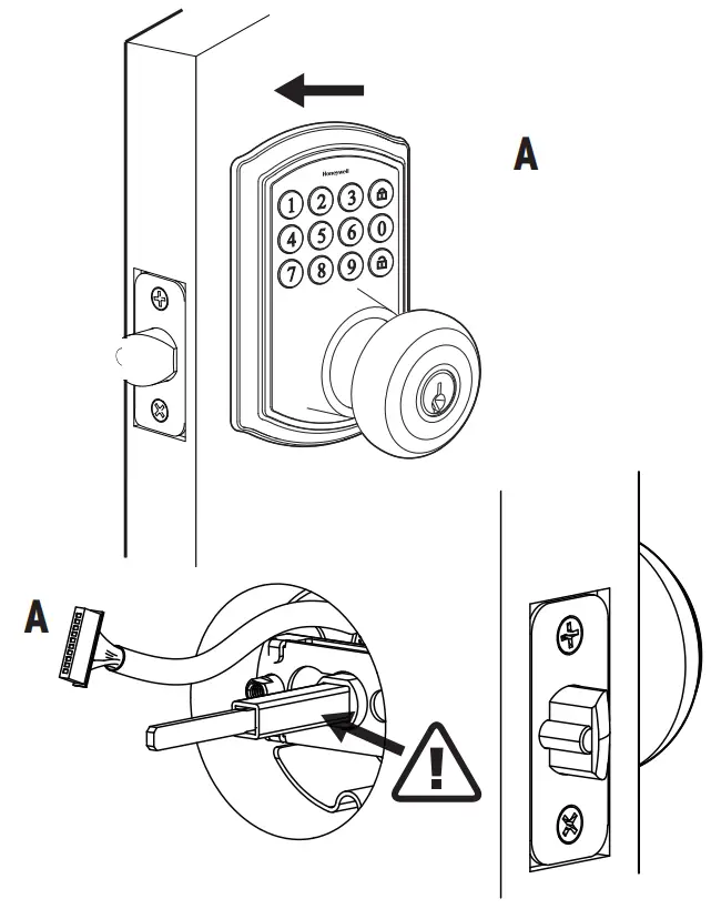 Honeywell 8645001 Digital Keypad Knob - fig 8
