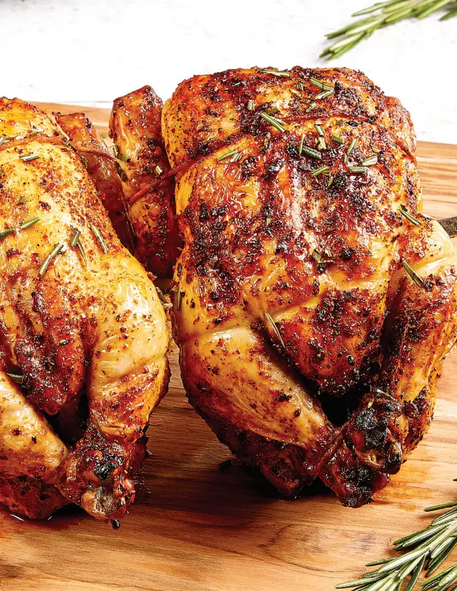 PowerXL Vortex Air Fryer Pro Rottiserie Recipes - Hens