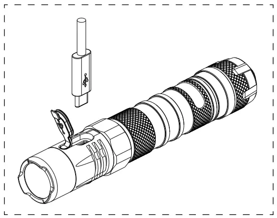 NITECORE MH12 V2 Next Generation 21700 Dual Fuel Multiuse Flashlight - Fig 2