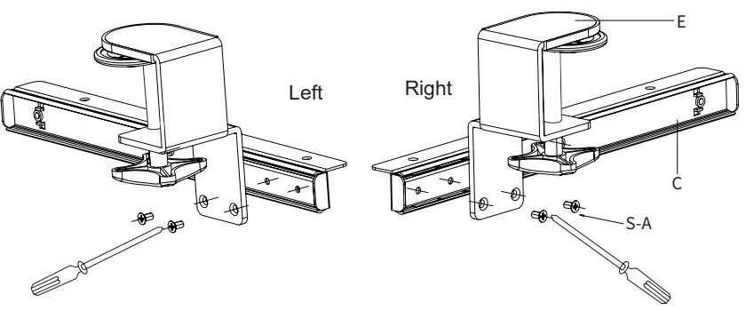 VIVO-MOUNT-KB05-4DW-Clamp-on-Keyboard-Tray-with-Pencil-FIG-6