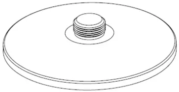 RAZER Seiren V2 Pro Professional Grade USB Microphone - Desk stand base