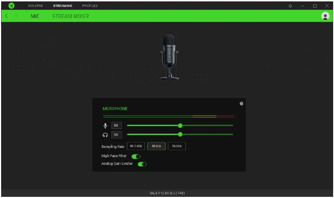 RAZER Seiren V2 Pro Professional Grade USB Microphone - Figure 4