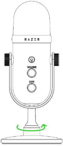 RAZER Seiren V2 Pro Professional Grade USB Microphone - Securely fasten