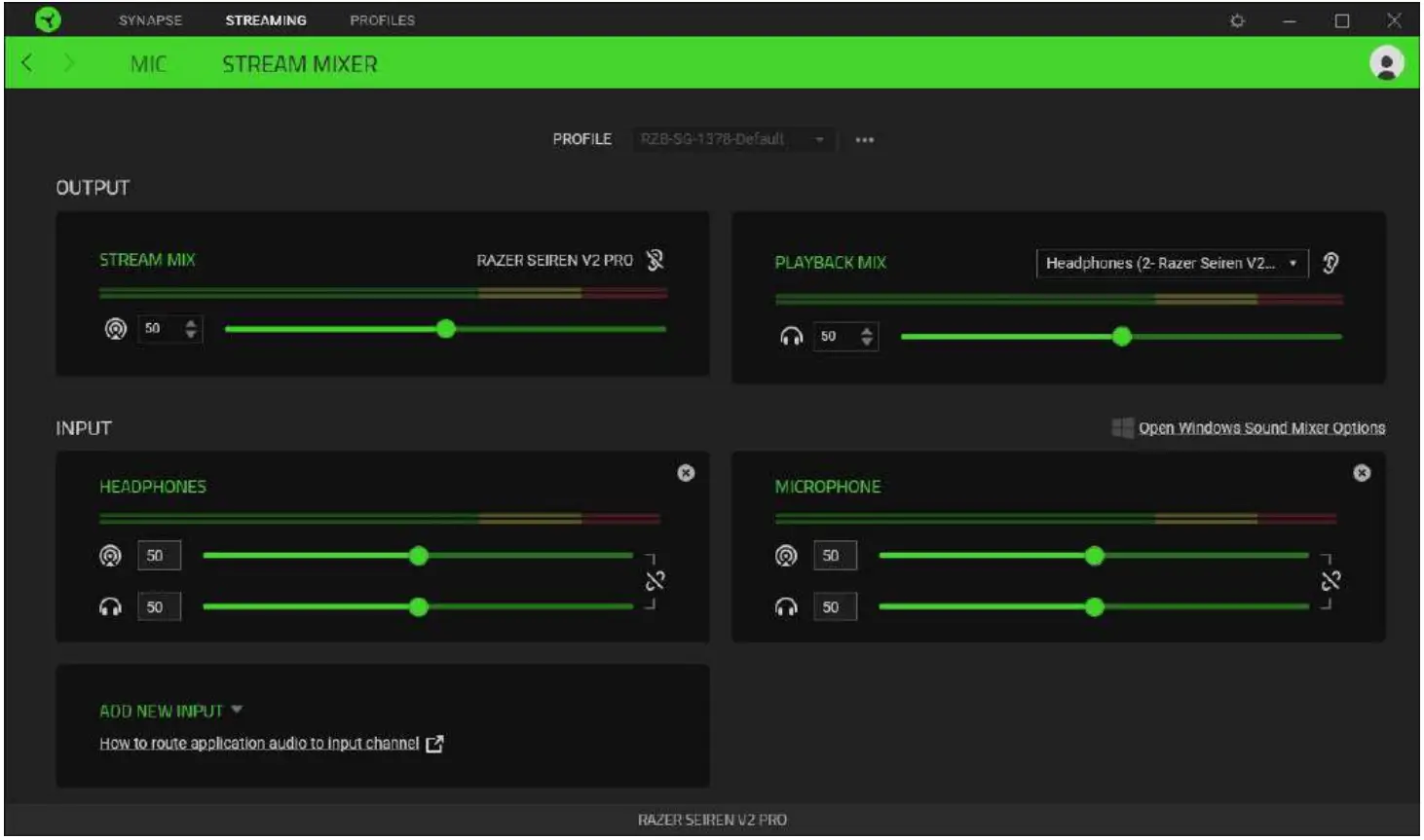 RAZER Seiren V2 Pro Professional Grade USB Microphone - cloud storage