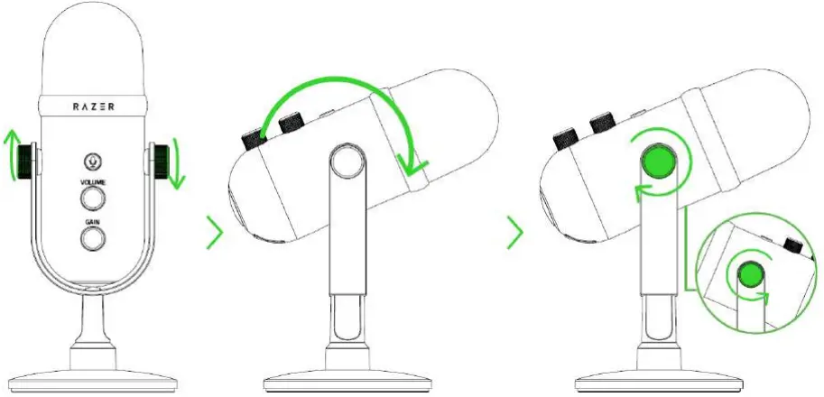 RAZER Seiren V2 Pro Professional Grade USB Microphone - microphone