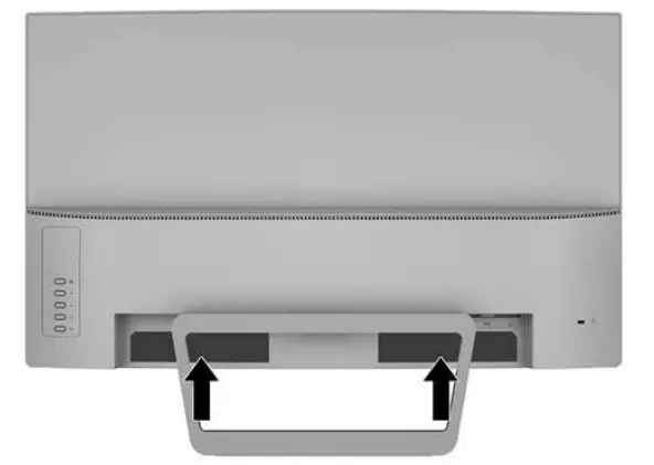 hp Z4N74AA 27 Curved Display Monitor - Locating