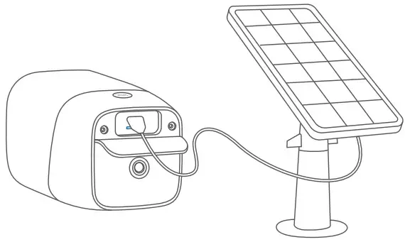 eufy T8152T21 Security 4G Starlight Camera - Solar Panel