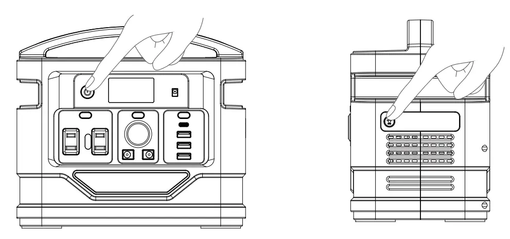 INVERTER BP300-UL Portable Power Station - use2