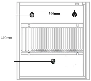 BUFFALO DB162 UV Knife Steriliser 14 Knife Capacity -Installation