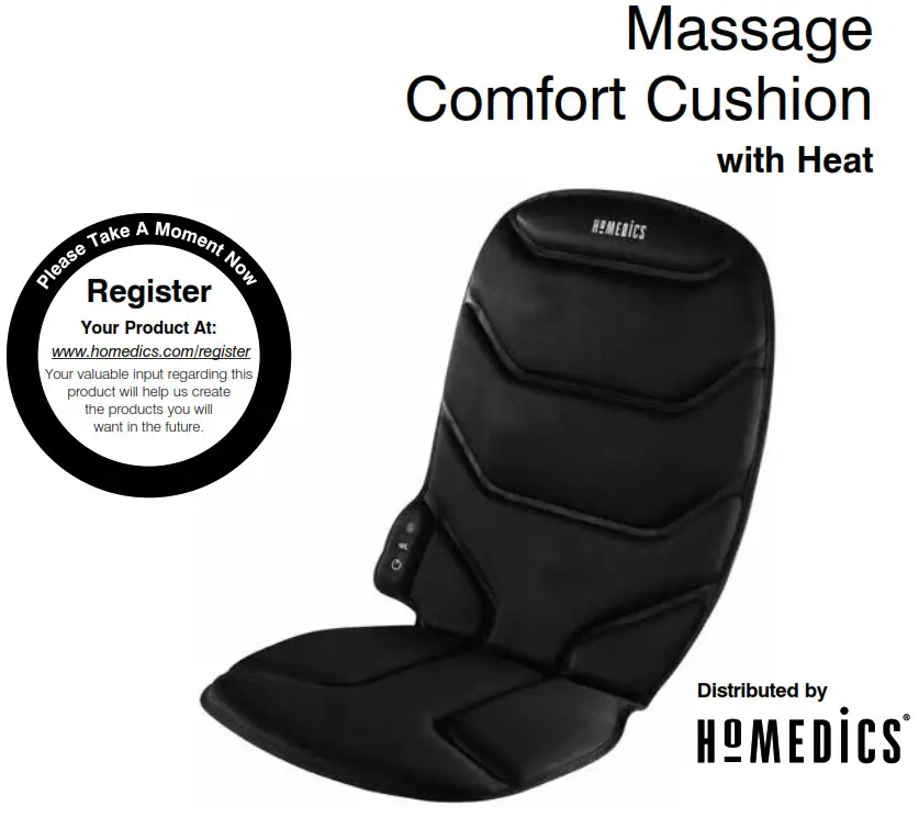Homedics BKP-110H-THP Massage Comfort Cushion 1