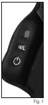 Homedics BKP-110H-THP Massage Comfort Cushion - Instructions for Use Fig 1