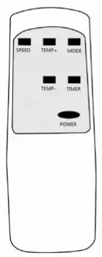 electriQ AIRFLEX15W Portable Air Conditioner-CONTROL