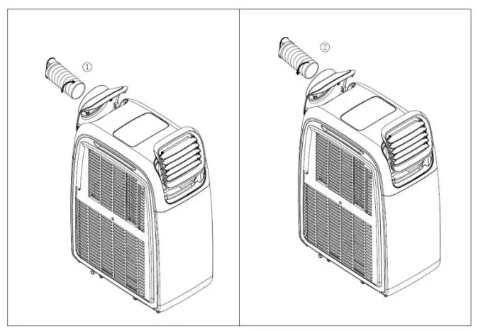 electriQ AIRFLEX15W Portable Air Conditioner-HOSE