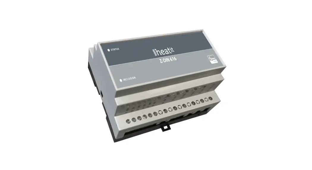 Heatit Heae4512561 Z-din 616 Thermo Floor Instruction Manual