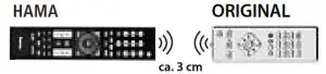 hama 179809 Replacement Remote Control-STARTING LEARN MODE