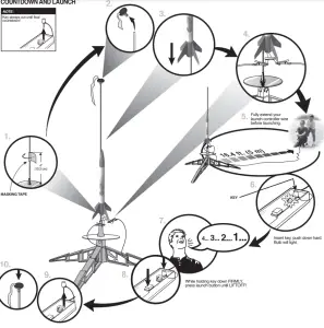 ESTES 5318 QUIX Model Rocket Starter Kit - fig20