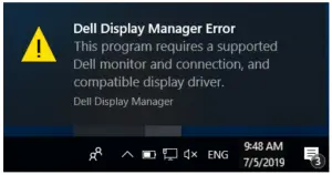 DELL Alienware AW2521HFLA Display Manager - Windows application2
