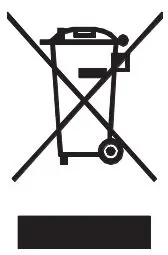 Nero 740088 Urban 1.7 Litre Kettle Stainless Steel Instruction Manual - Disposal icon