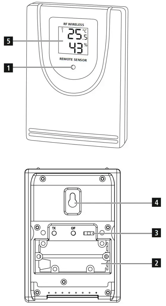 hama Outdoor Sensor TS34A - fig