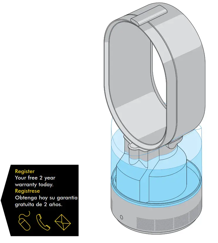 Dyson AM10 Humidifier Fan